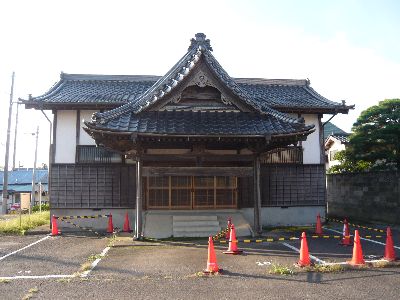 谷田部藩陣屋の玄関